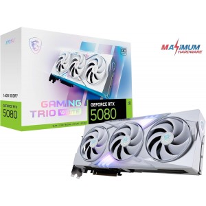 MSI RTX 5080 GAMING TRIO OC White 16GB GDDR7 