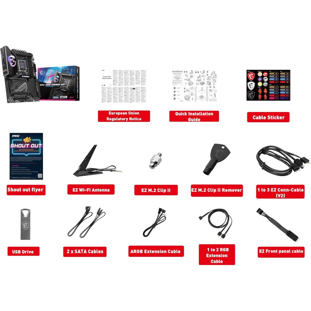 MSI MPG Z890 CARBON WIFI (LGA 1851)