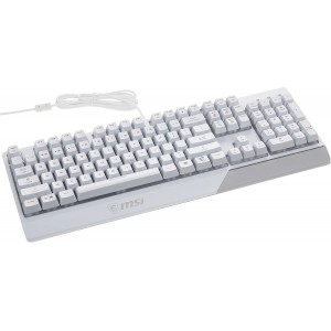 MSI VIGOR GK30 RGB Mechanica-like Gaming Keyboard White (Plunger Switches)