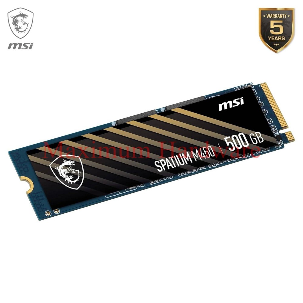 MSI SPATIUM M450 PCIe 4.0 NVMe M.2 SSD  (R3600 / W2300)