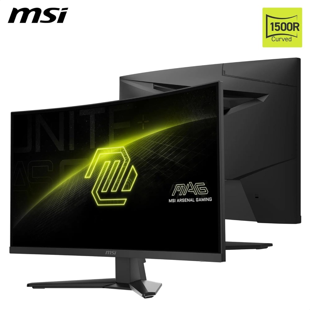 MSI MAG 275CQF E18 - 27" - Rapid VA- 2K - 180HZ - 1MS -HDR - CURVED