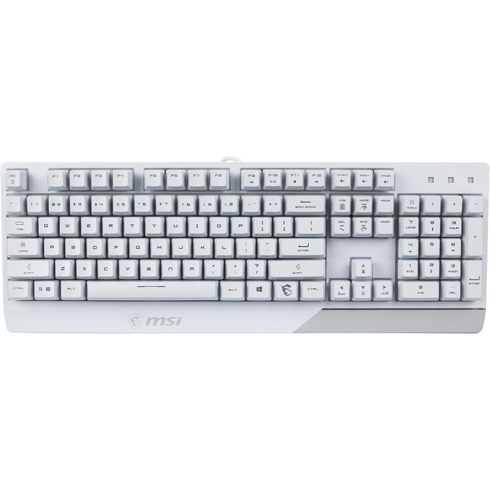 MSI VIGOR GK30 RGB Mechanica-like Gaming Keyboard White (Plunger Switches)