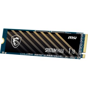 MSI SPATIUM M450 1TB PCIe 4.0 NVMe M.2 SSD  V1 (R3400 / W2400)