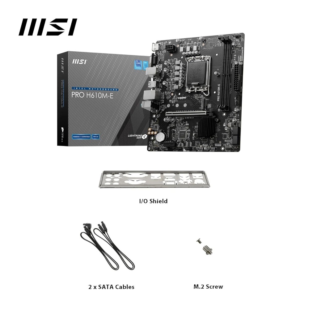 MSI H610M-E  LGA1700