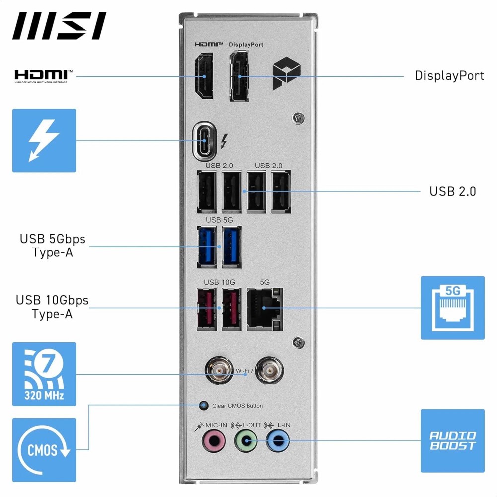 MSI PRO B860-P WIFI (LGA 1851)