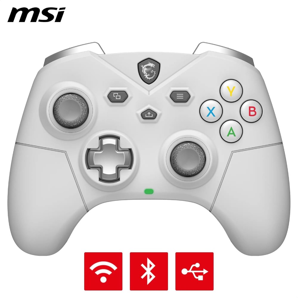 MSI FORCE GC300 WIRELESS GAMING CONTROLLER WHITE