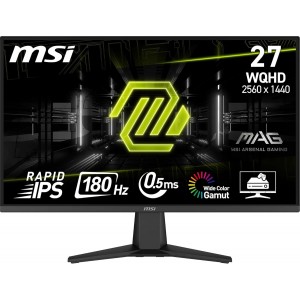 MSI MAG 275QF - 27" - 2K - 0.5MS G2G - 180Hz - Rapid IPS - HDR
