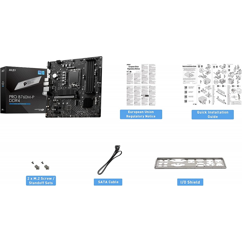 MSI PRO B760M-P DDR4