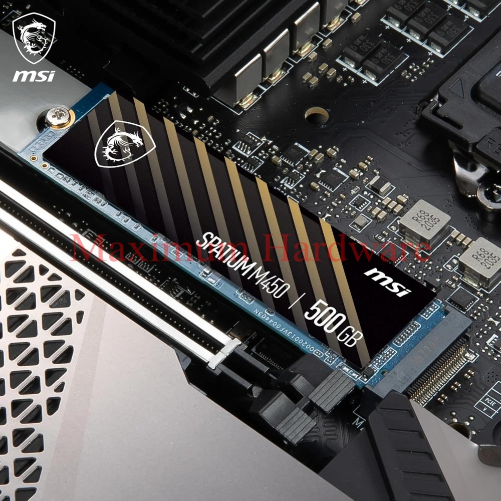 MSI SPATIUM M450 PCIe 4.0 NVMe M.2 SSD  (R3600 / W2300)