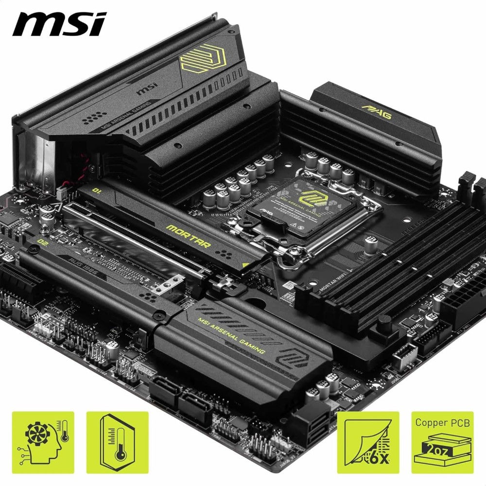 MSI MAG B860M MORTAR WIFI (LGA 1851)