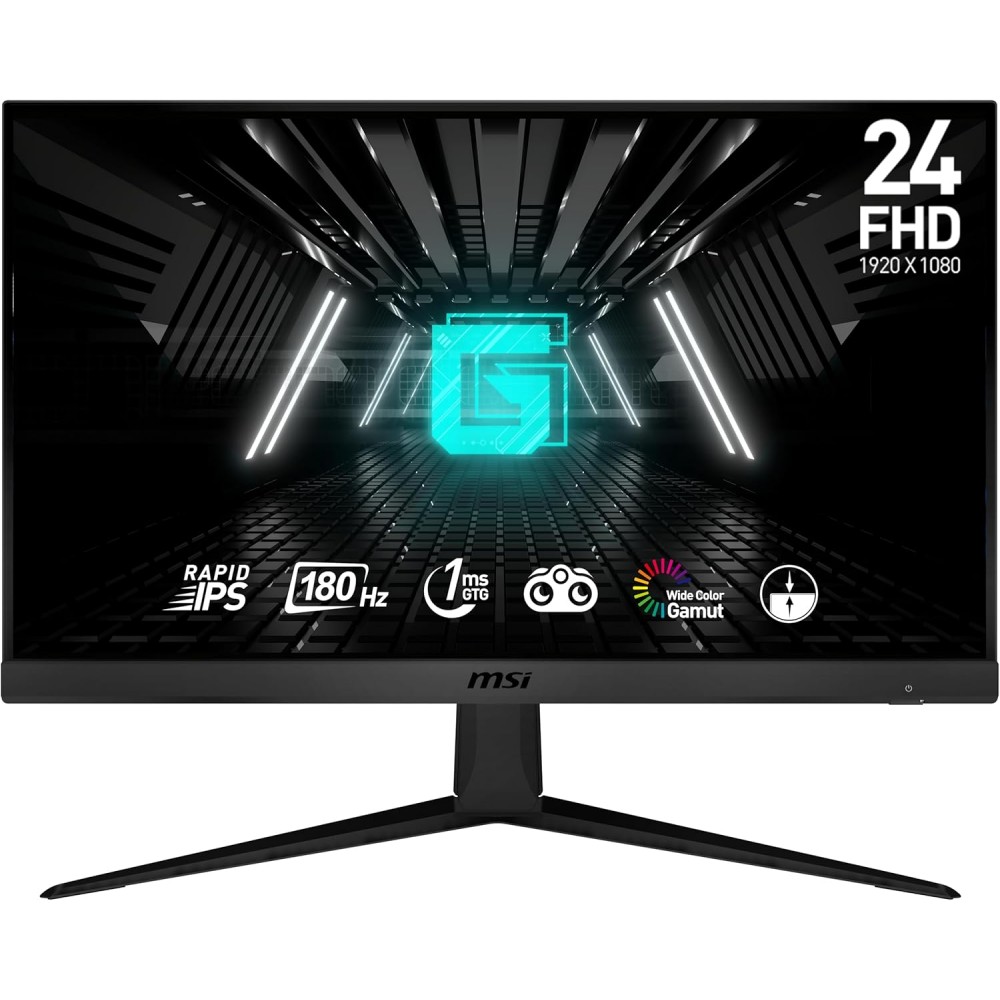 MSI G2412F - 24" - Rapid IPS - 1080P - 1MS (G2G) - 180Hz