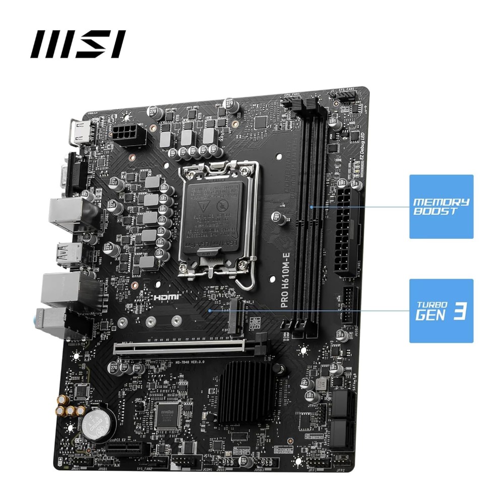 MSI H610M-E  LGA1700