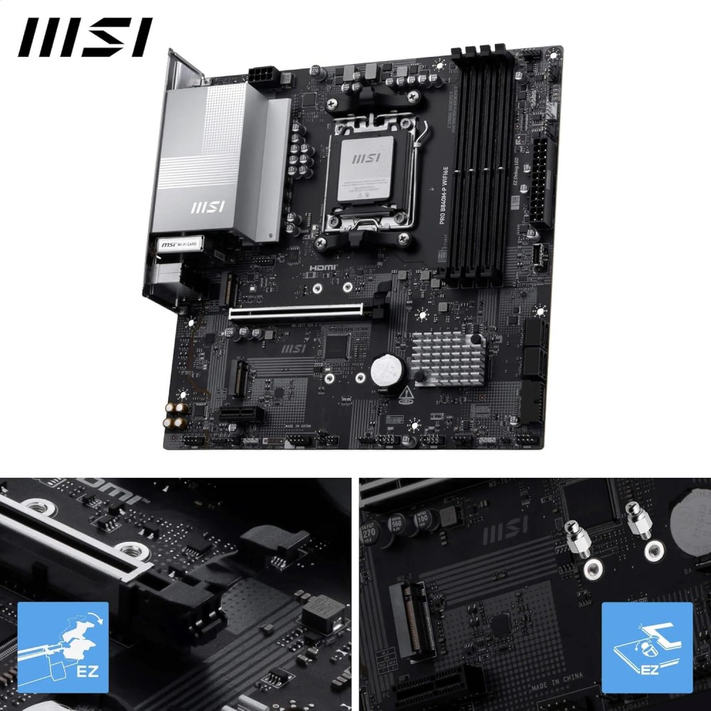 MSI PRO B840M-P WIFI6E AM5