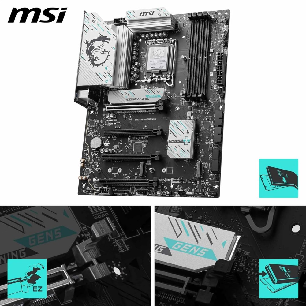 MSI B860 GAMING PLUS WIFI (LGA 1851)