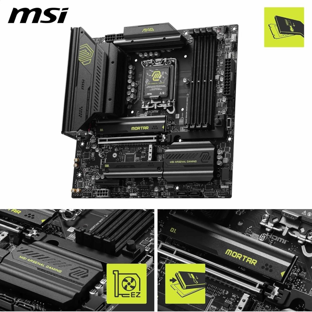 MSI MAG B860M MORTAR WIFI (LGA 1851)