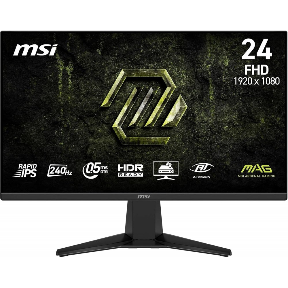 MSI MAG 245F X24 24 INCH-IPS-1080P-240Hz-0.5MS (GTG)-HDR