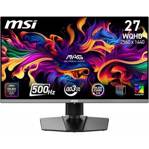 MSI MAG 272QP QD-OLED X50 27" - 2K - 500Hz - 0.03MS 