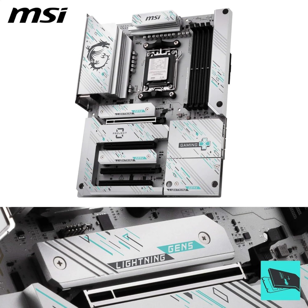 MSI B850 GAMING PLUS WIFI PZ AM5