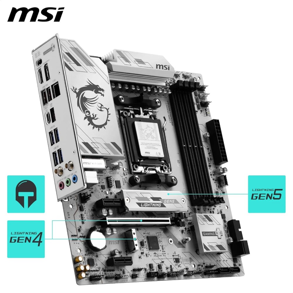 MSI B850M GAMING PLUS WIFI6E AM5