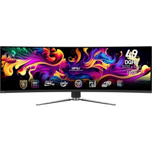 MSI MPG 491CQP QD  49" - OLED - DQHD - Curved - 144Hz - 0.03MS - Ultra Wide