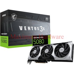 MSI RTX 5080 VENTUS 3X OC PLUS 16GB GDDR7