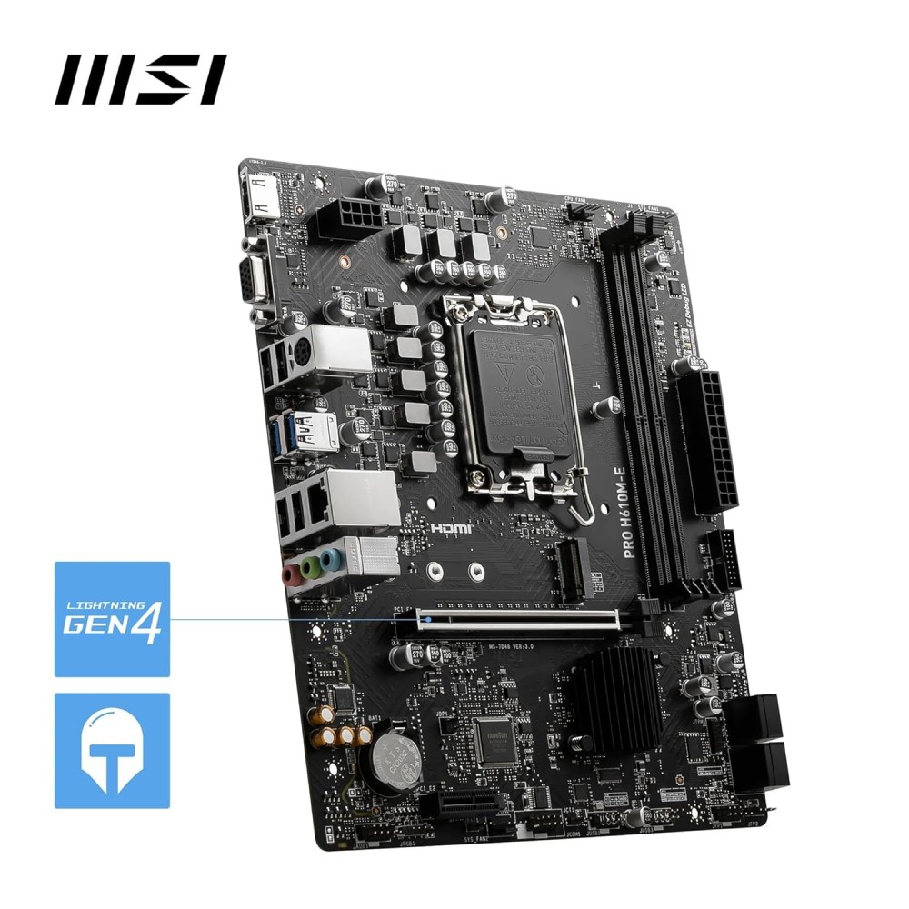 MSI H610M-E  LGA1700