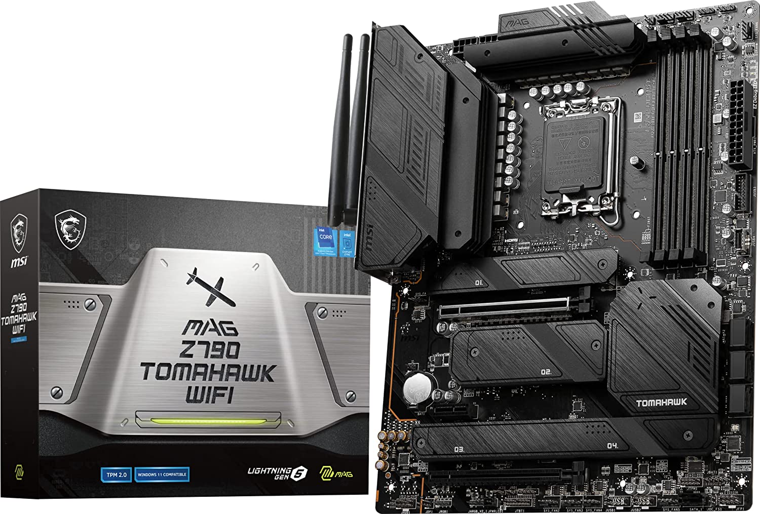 新品 MSI Z790 TOMAHAWK MAX WIFI LGA1700 Amazon.com: MSI MAG Z790 Tomahawk MAX WiFi Gaming