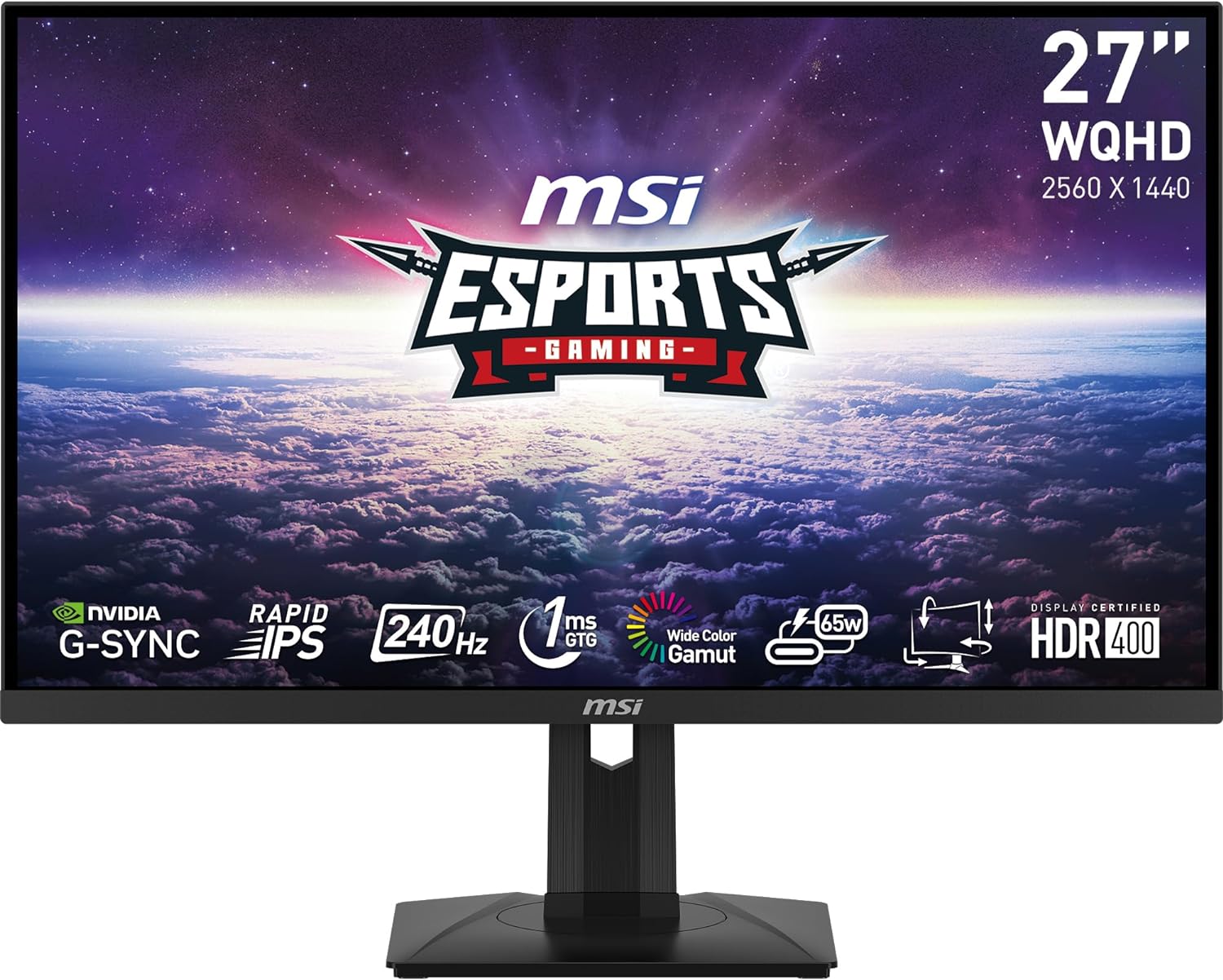 MSI プロユース向け　ゲーミングにも　27型 MSI プロユース向け ゲーミングにも 27型
