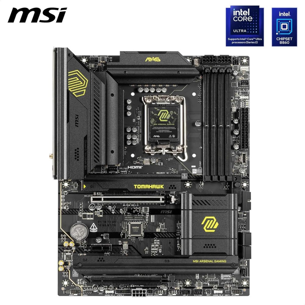 MSI MAG B860 TOMAHAWK WIFI (LGA 1851) MSI MAG B860 TOMAHAWK WIFI (LGA 1851)