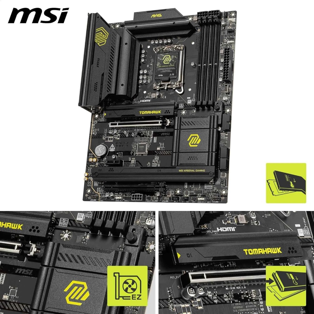 MSI MAG B860 TOMAHAWK WIFI (LGA 1851) MSI MAG B860 TOMAHAWK WIFI (LGA 1851)