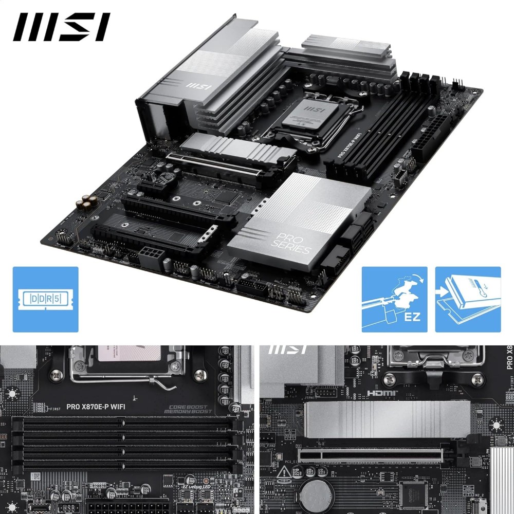 MSI PRO X870E-P WIFI MSI PRO X870E-P WIFI