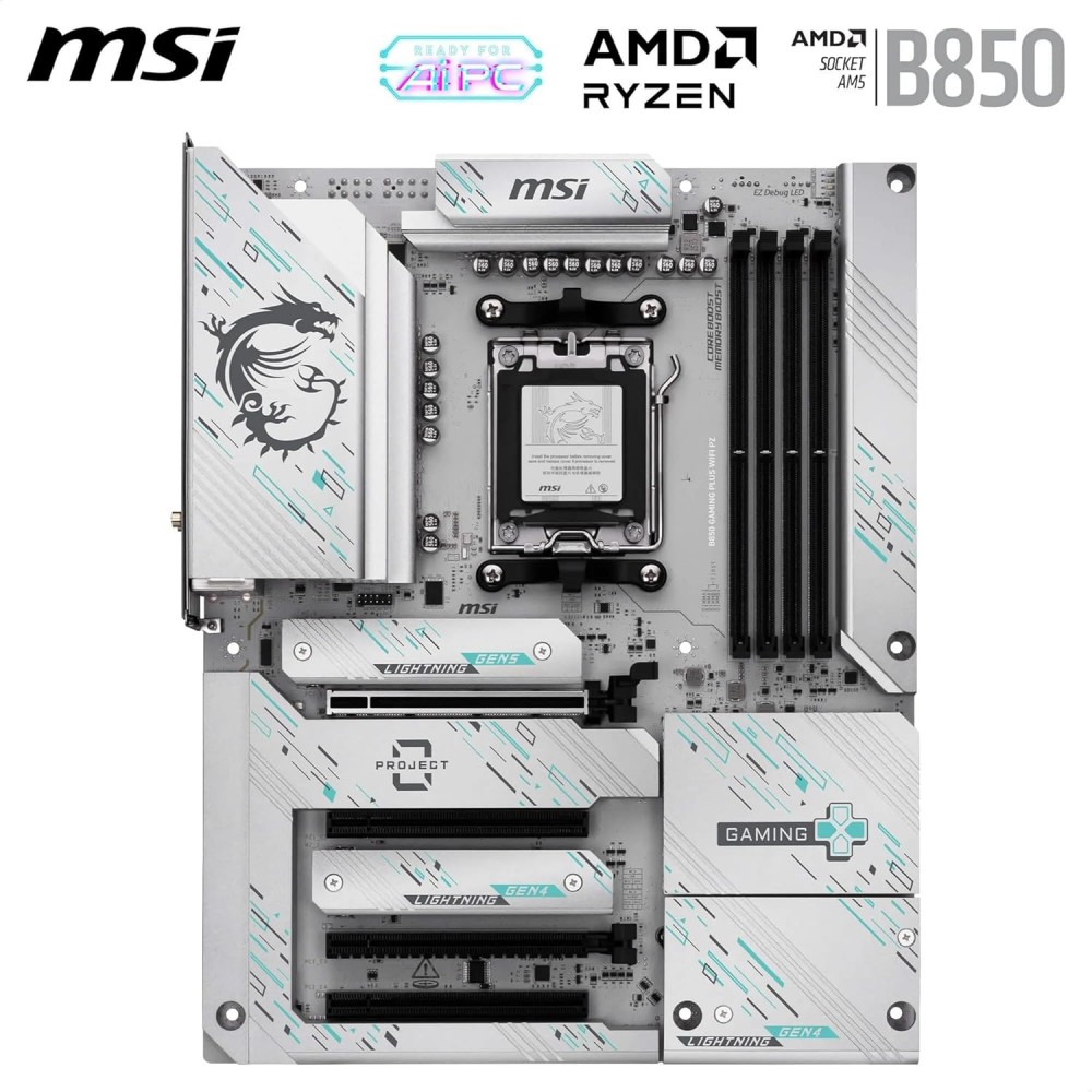 MSI B850 GAMING PLUS WIFI PZ AM5