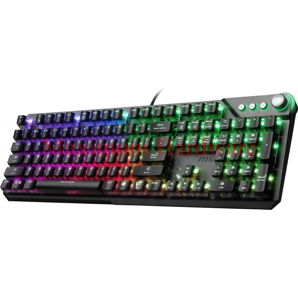MSI VIGOR GK71 Sonic RGB Mechanical Blue switches