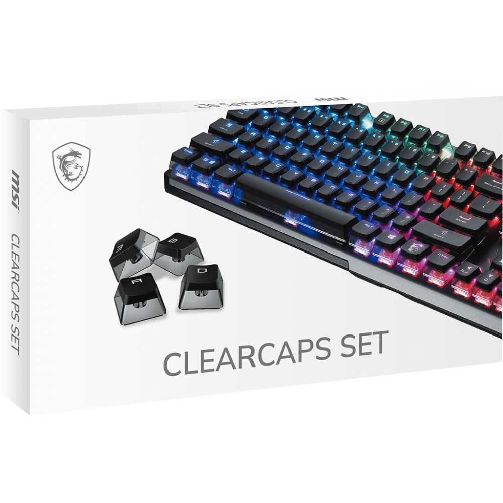 MSI Mechanical Keyboard ClearCaps