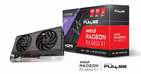 SAPPHIRE RX 6650 XT PULSE 8GB GDDR6 (Three Years Warranty) - 11319