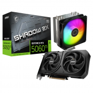 MSI RTX 5060 TI SHADOW 2X OC PLUS 8GB GDDR7 + Cooler Master HYPER 212 SPECTRUM V3