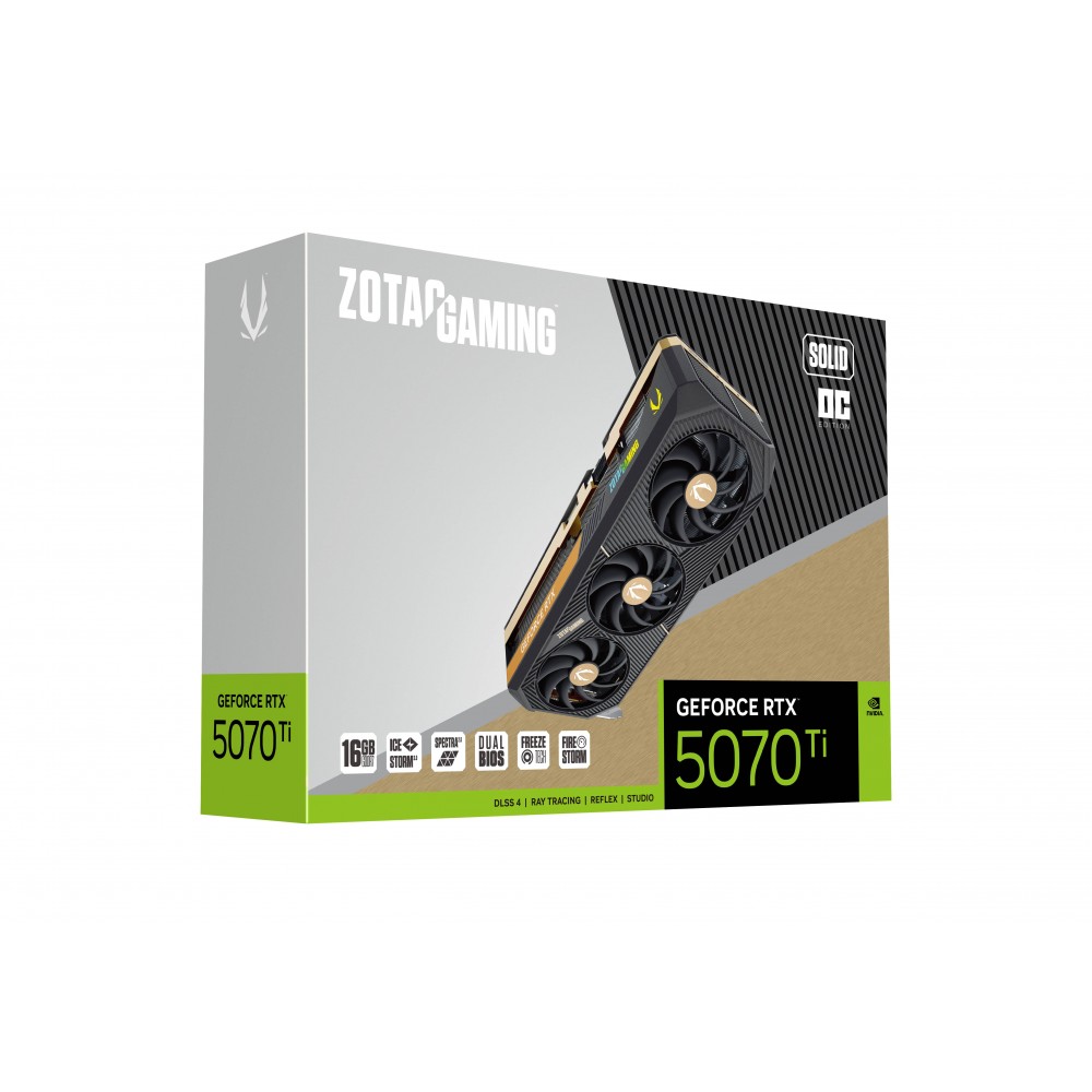 ZOTAC RTX 5070 TI SOLID OC 16GB GDDR7