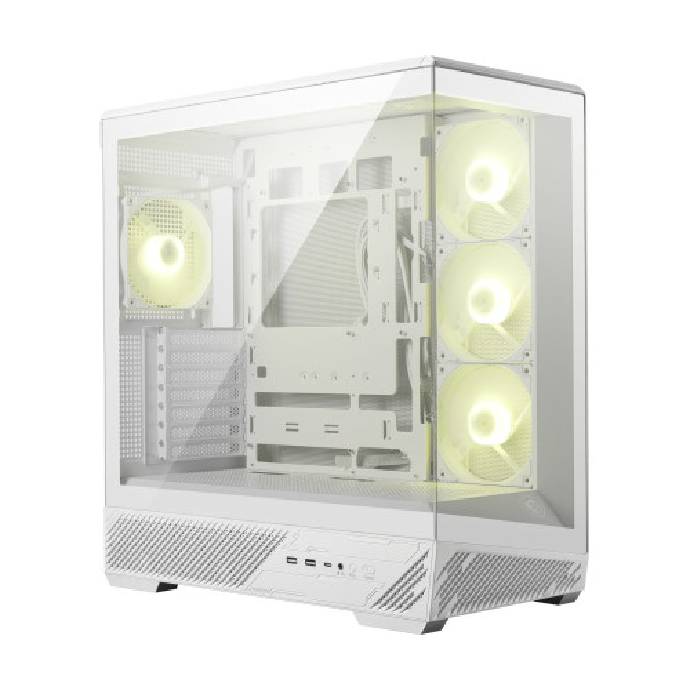 MSI MAG PANO 130R PZ White Gaming Mid Tower Case