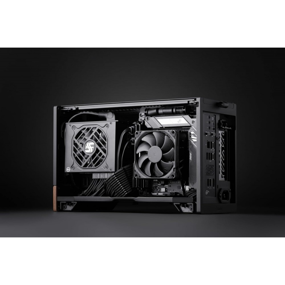 Noctua NH-L9x65 Chromax Black, Premium Low-Profile CPU Cooler (65mm, Black)