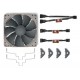 Noctua NA-FK1 Redux, Second Fan Upgrade Kit for NH-U12S Redux Cooler Noctua NA-FK1 Redux, Second Fan Upgrade Kit for NH-U12S Redux Cooler