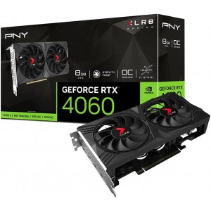 PNY RTX 4060 XLR8 Gaming VERTO OC Dual Fan 8GB GDDR6