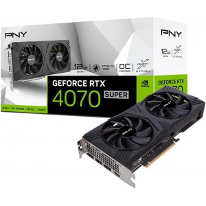 PNY GeForce RTX™ 4070 Super 12GB GDDR6X Verto OC Dual Fan