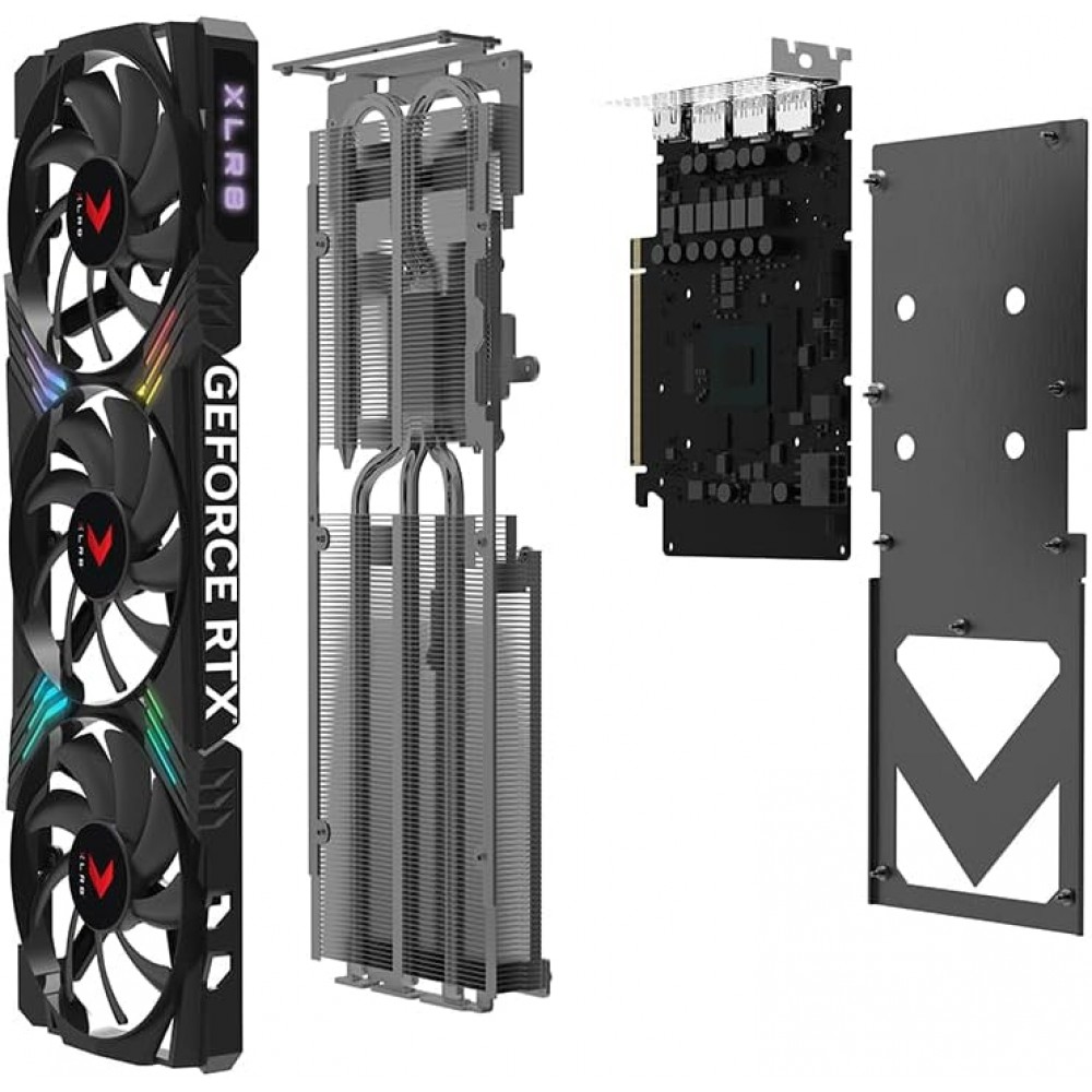 PNY GeForce RTX™ 4060 Ti XLR8 Gaming Verto™ RGB Triple Fan 8G GGDR6