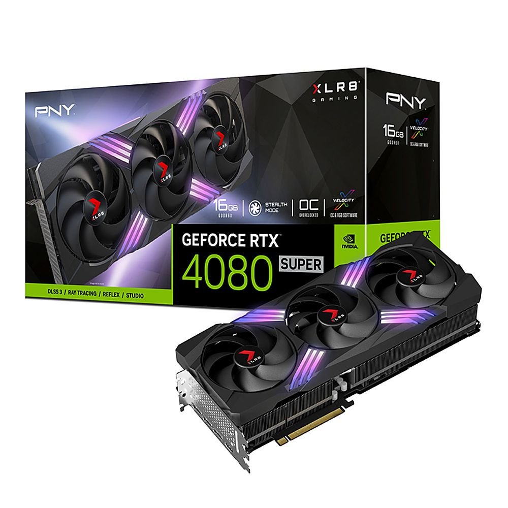 PNY RTX 4080  SUPER XLR8 Gaming Verto Epic-X RGB OC 16GB GDDR6X