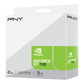 PNY GeForce GT 730 2GB GDDR3 Single Fan (Low Profile)