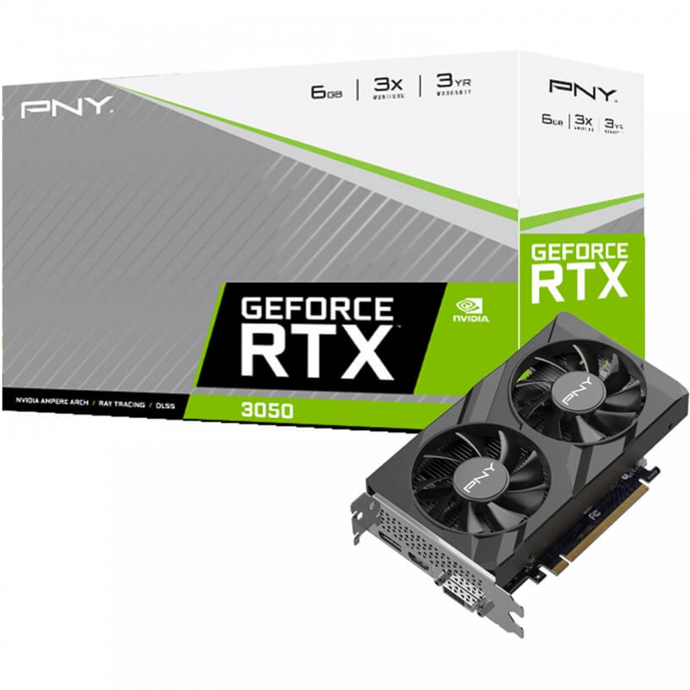 PNY RTX 3050 VERTO Dual Fan 6GB GDDR6