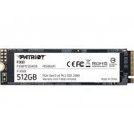 Patriot P300 M.2 2280 512GB PCIe Gen3 x4, NVMe 1.3