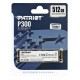Patriot P300 M.2 2280 512GB PCIe Gen3 x4, NVMe 1.3