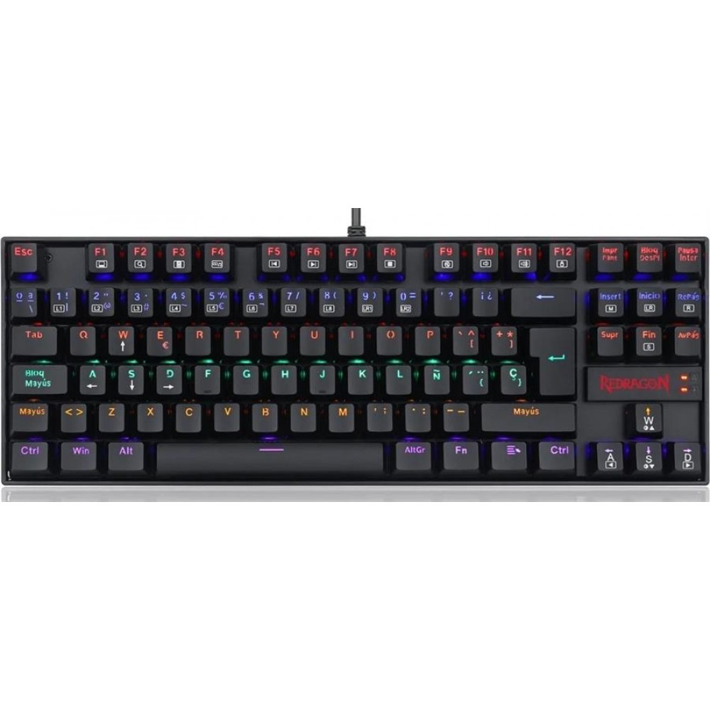 REDRAGON K552 Kumara Rainbow Mechanical Gaming Keyboard  (RED Switch )
