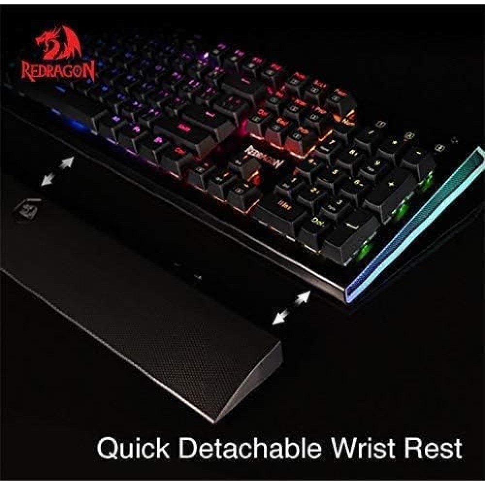 Redragon K569 ARYAMAN RGB Mechanical Gaming Keyboard ( Brown SWITCH )
